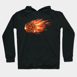 D20 Fireball! Hoodie